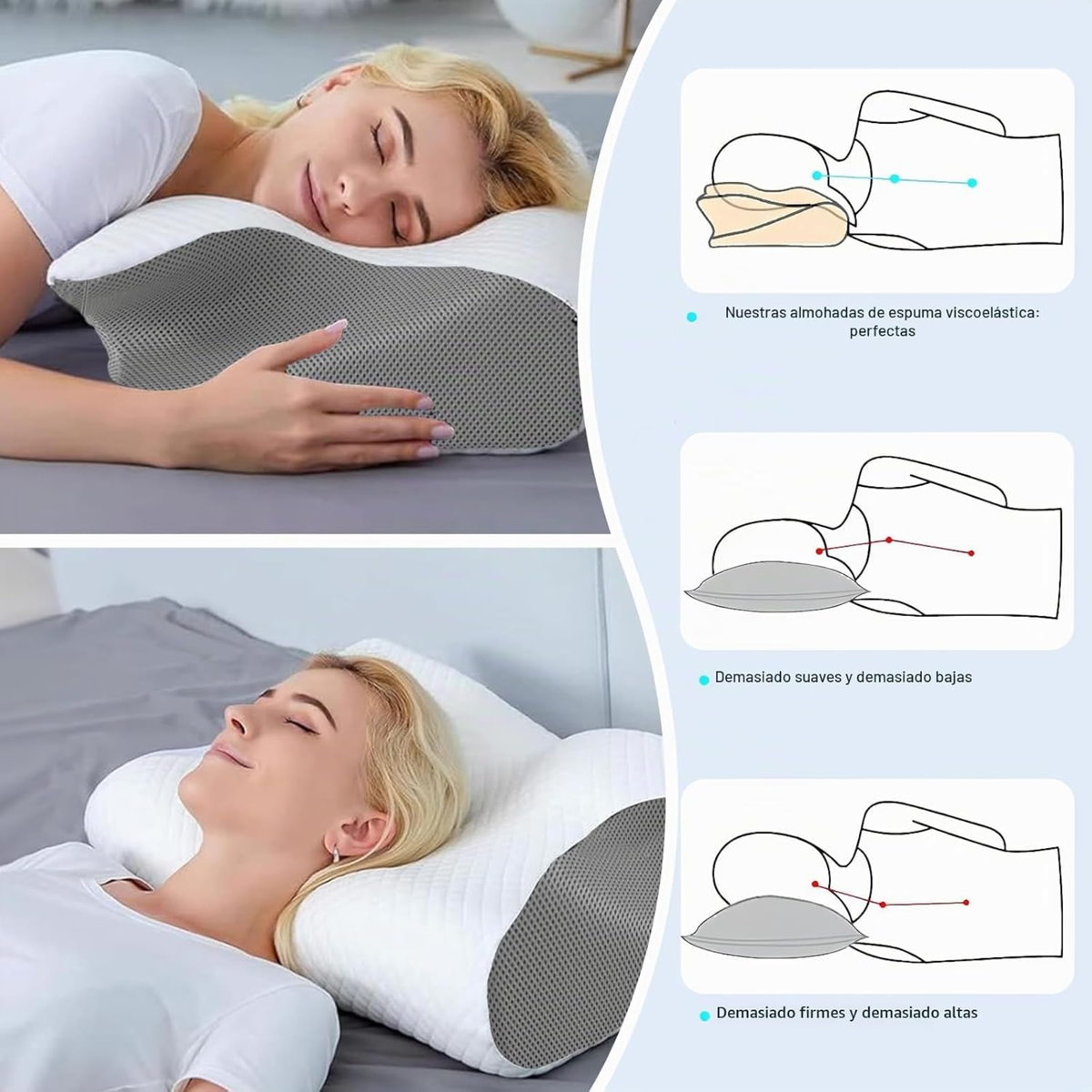 Almohada Cervical Nuvia