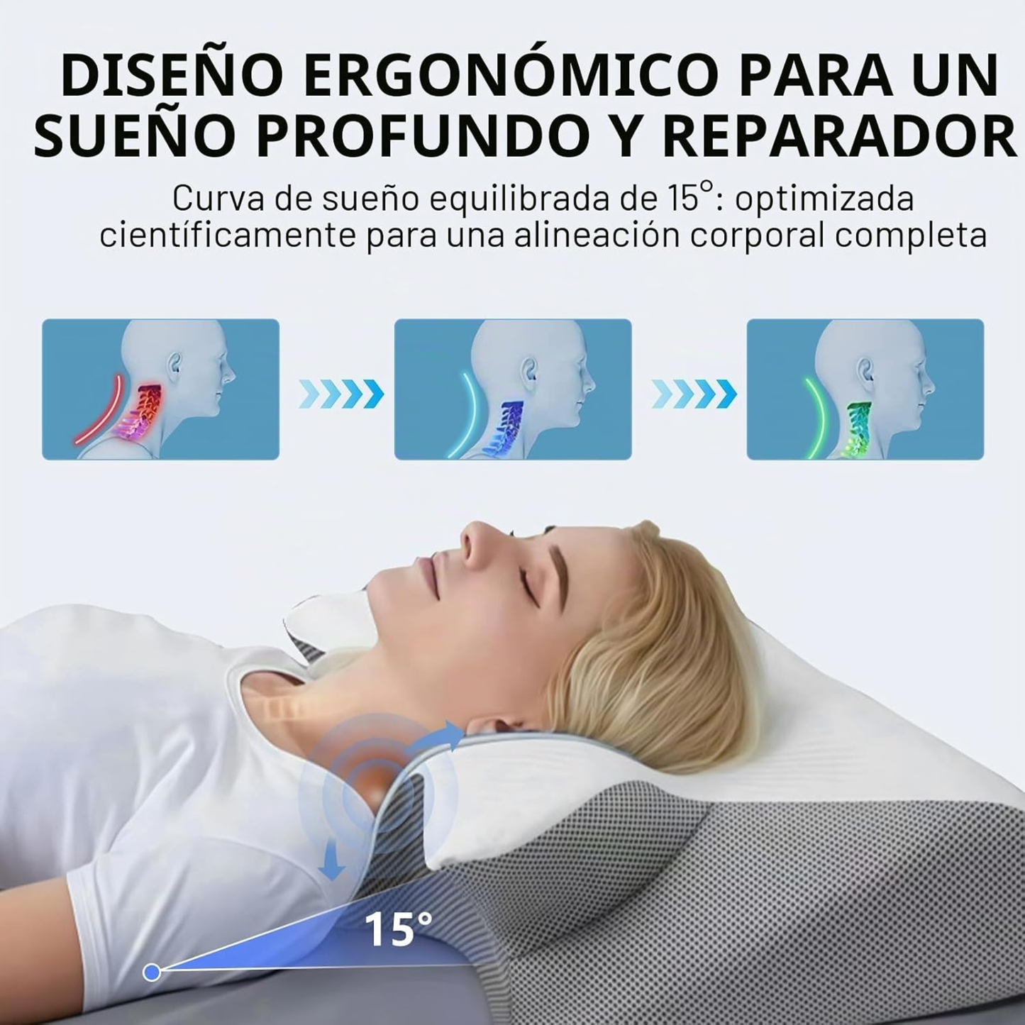Almohada Cervical Nuvia